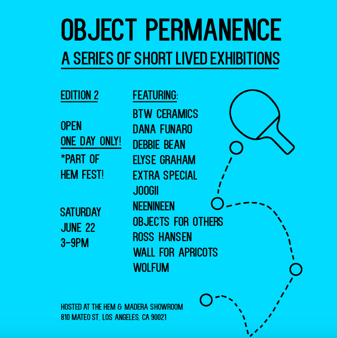 Object Permanence Exhibition