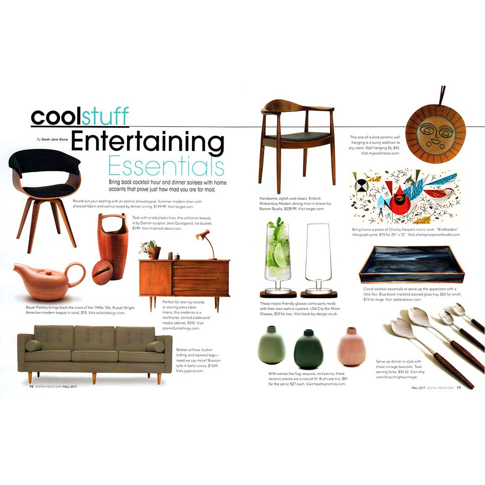 Atomic Ranch - Entertaining Essentials - Debbie Bean