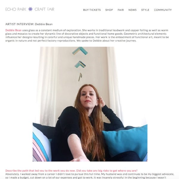 Echo Park Craft Fair Interview