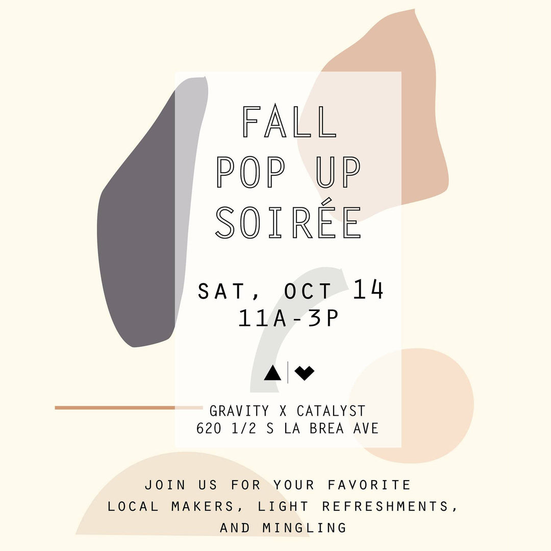 Fall Pop Up Soiree