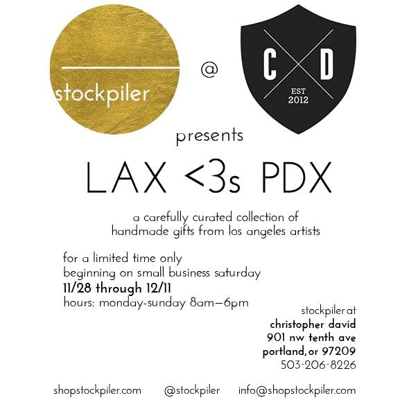 Stockpiler LAX - PDX